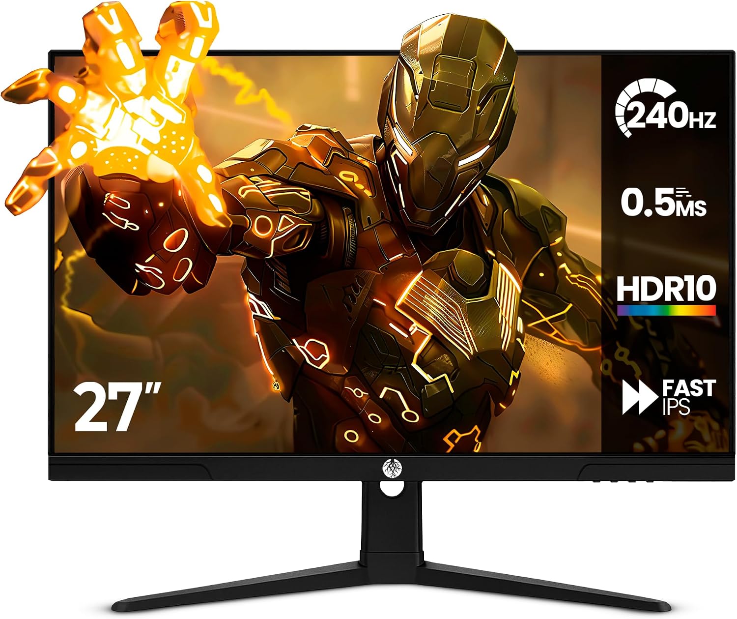 🔥Monitor Gamer HAIZ LM27-E241B – 27" FHD, 240 Hz, 1 ms, HDR10, IPS