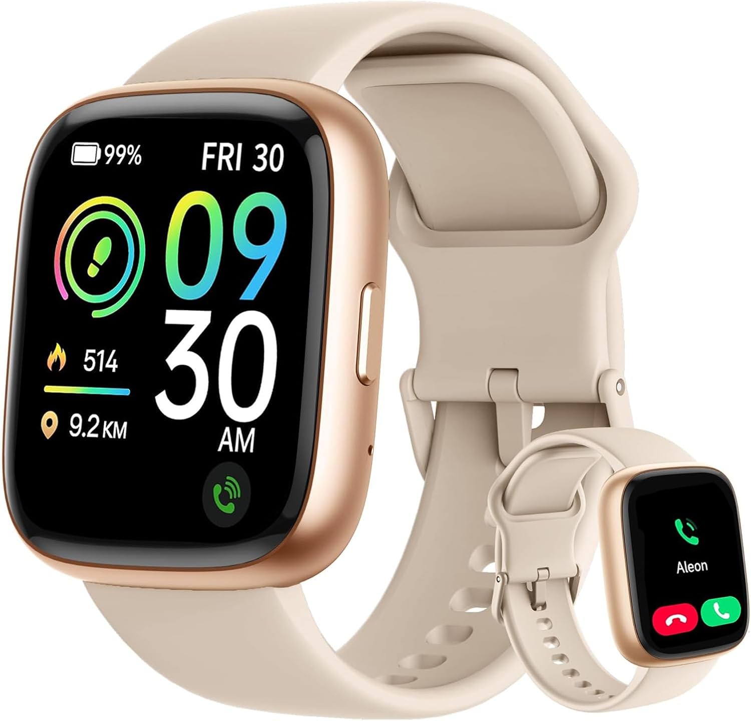 Bettdow SmartWatch Feminino 1.83" Full Touch