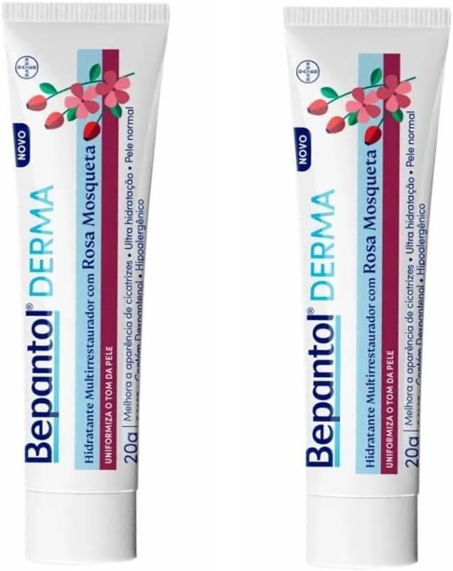 Hidratante Multirestaurador Rosa Mosqueta 2 unidades Bepantol Derma