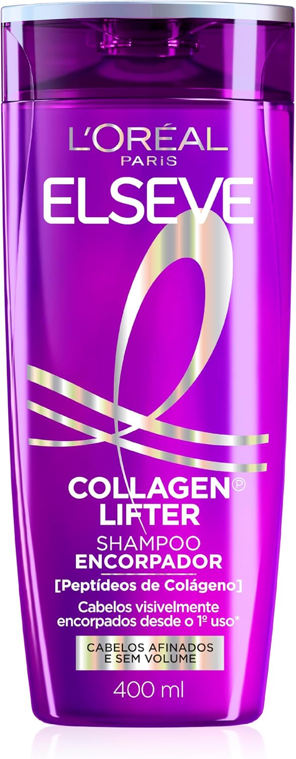 Shampoo Encorpador L'Oréal Paris Elseve Collagen Lifter 400ml