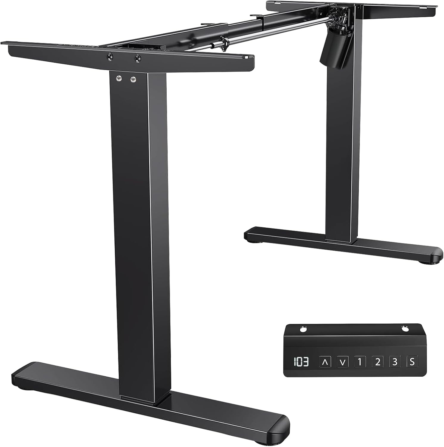 🔥Estrutura de Mesa Elétrica Ajustável para Trabalho em Pé e Sentado – 3 Configurações de