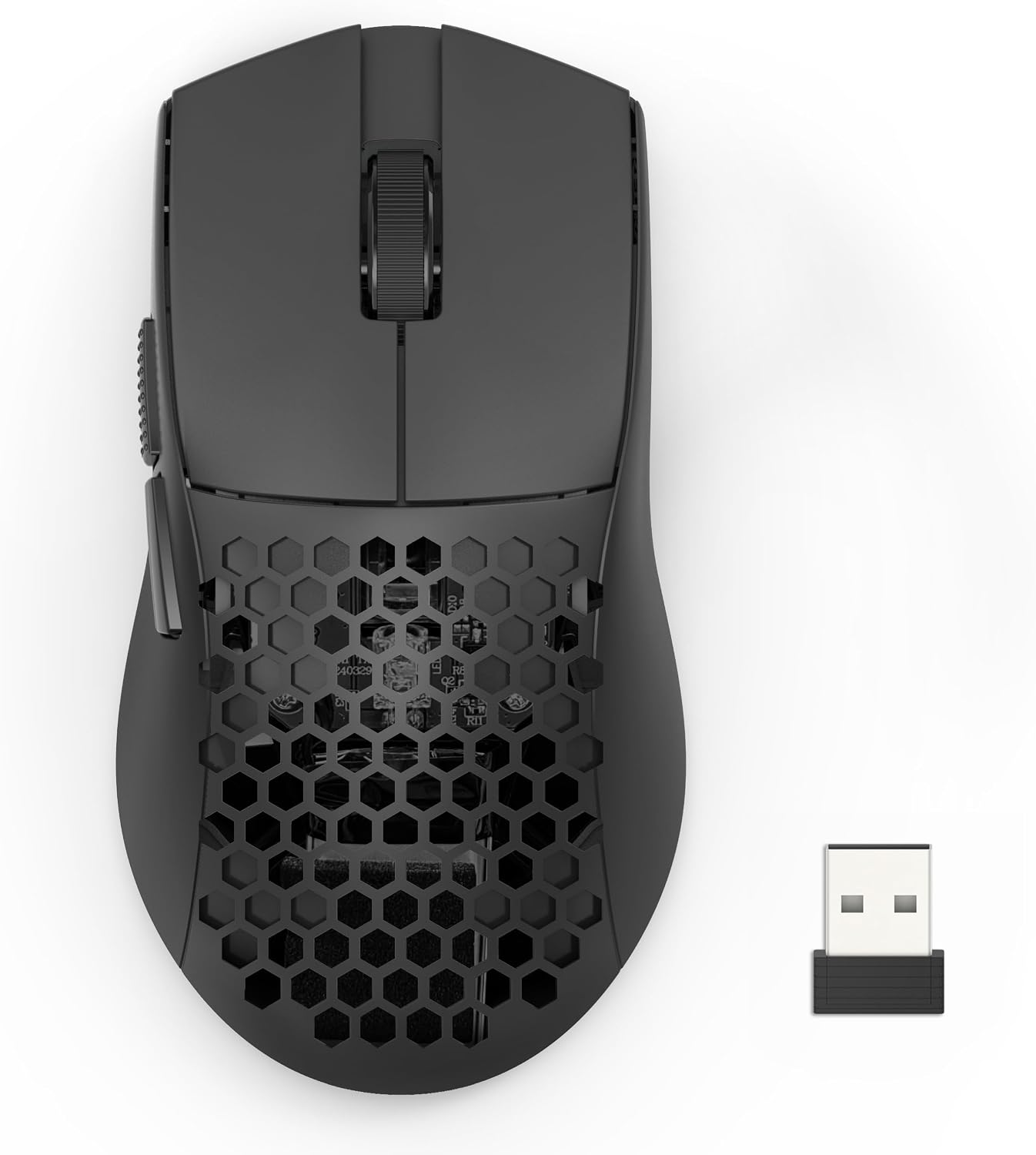 Mouse Gamer Redragon Astrolabe Lite Preto PAW3313 10000 DPI Sem Fio Tri-Mode USB 2.4GHz Bl