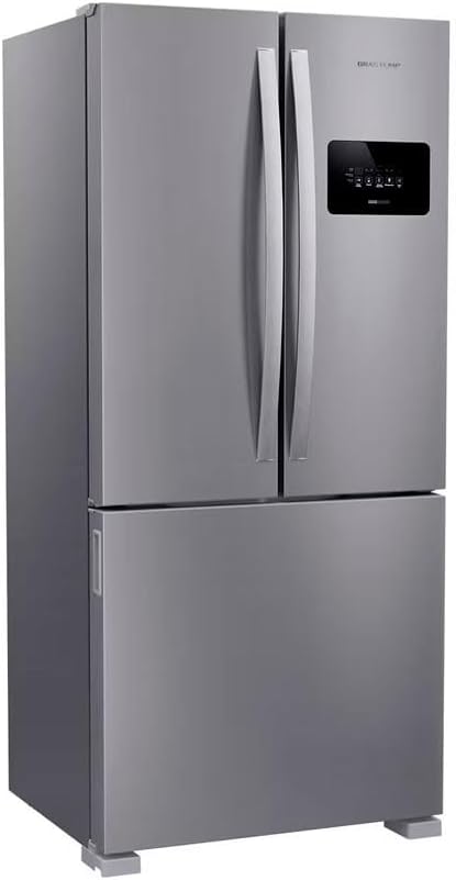 Geladeira French Door 3 Portas Inox Design e Tecnologia Premium Brastemp - BRO85MK 110V