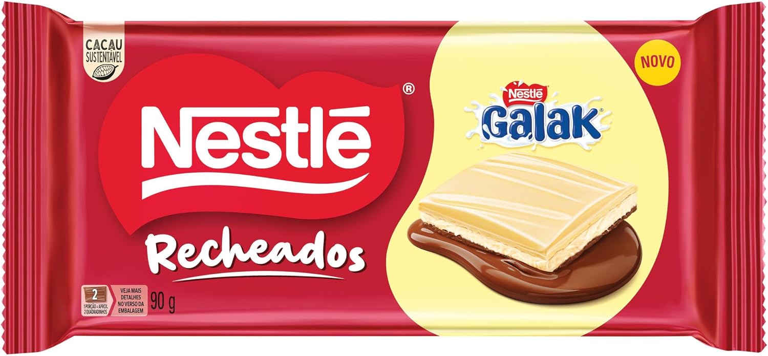 Barra de Chocolate Recheado
