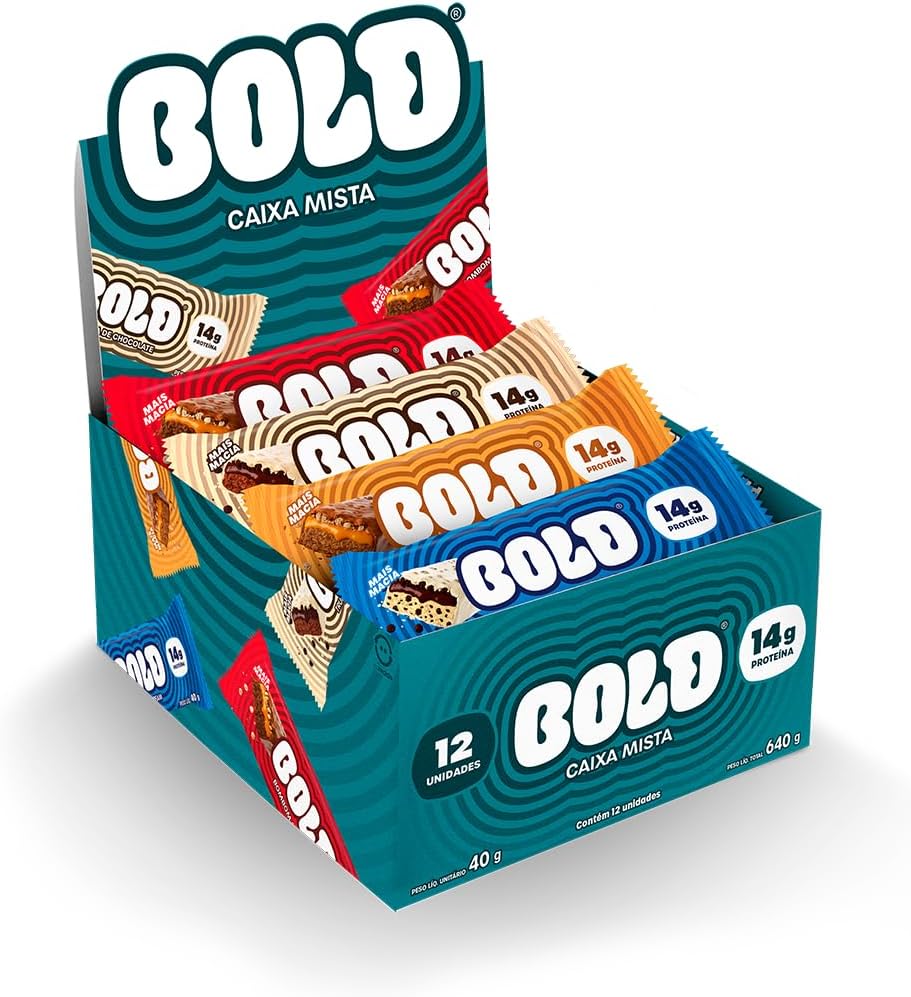 Barra de Proteína Bold 40g (12 Unidades)