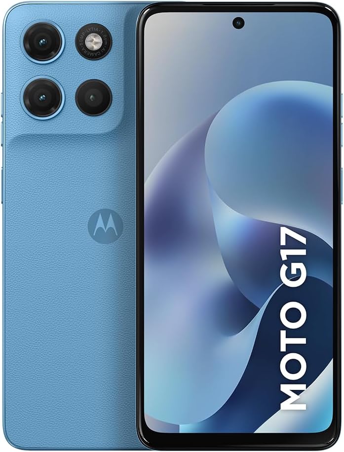 Smartphone Motorola Moto G17 4G - 256GB 12GB (4GB RAM + 8GB RAM Boost)