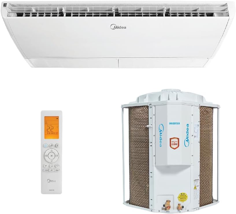 Ar Condicionado Split Teto Inverter Midea Connect 60.000 Btus Frio 220v
