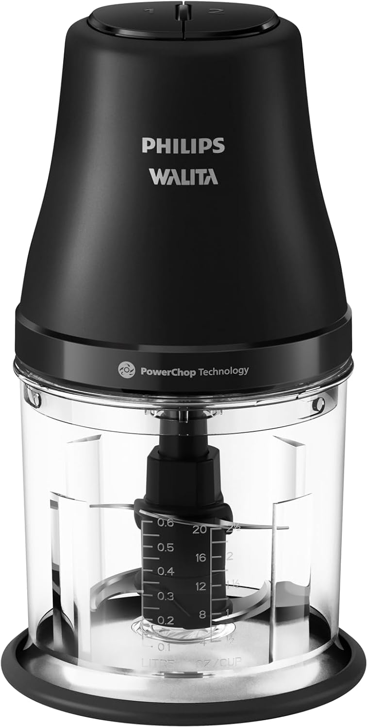 Philips Walita Processador de Alimentos PowerChop 450W, Preto, 110V