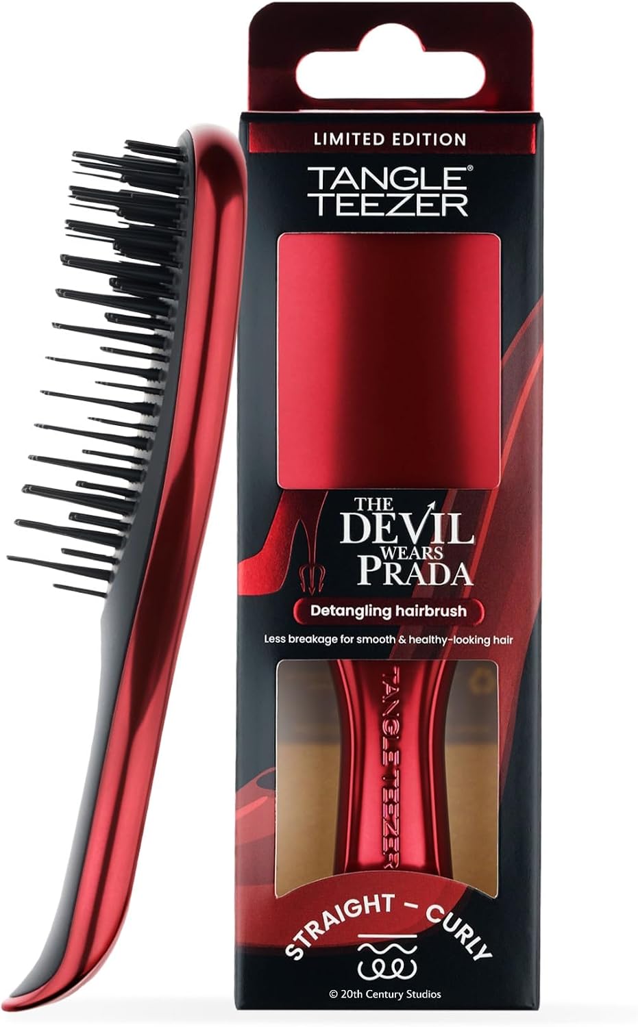 Tangle Teezer - Escova de cabelo desembaraçadora The Mini Ultimate Detangler para todos os