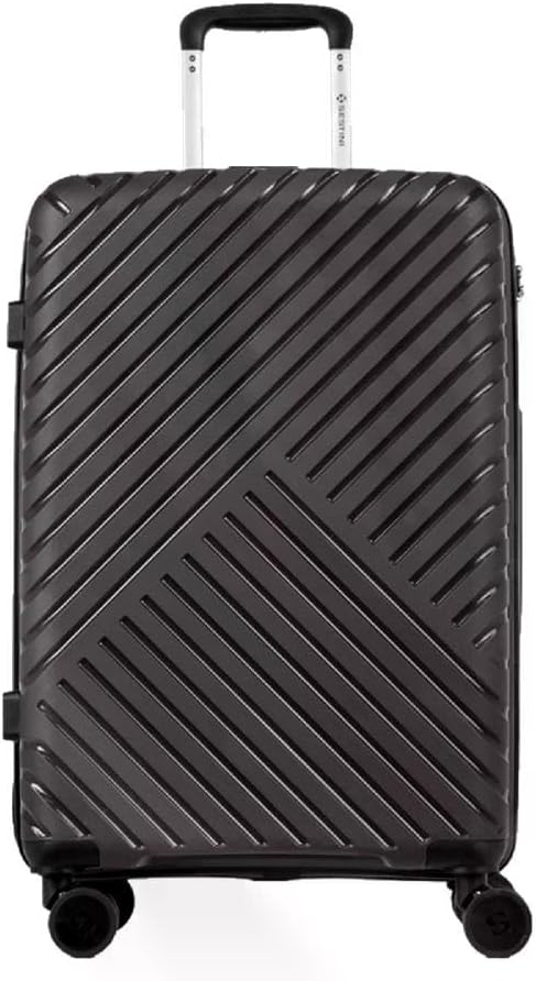 Mala Média 23kg Sestini, Polipropileno Super Resistente, Espaçosa De Viagem