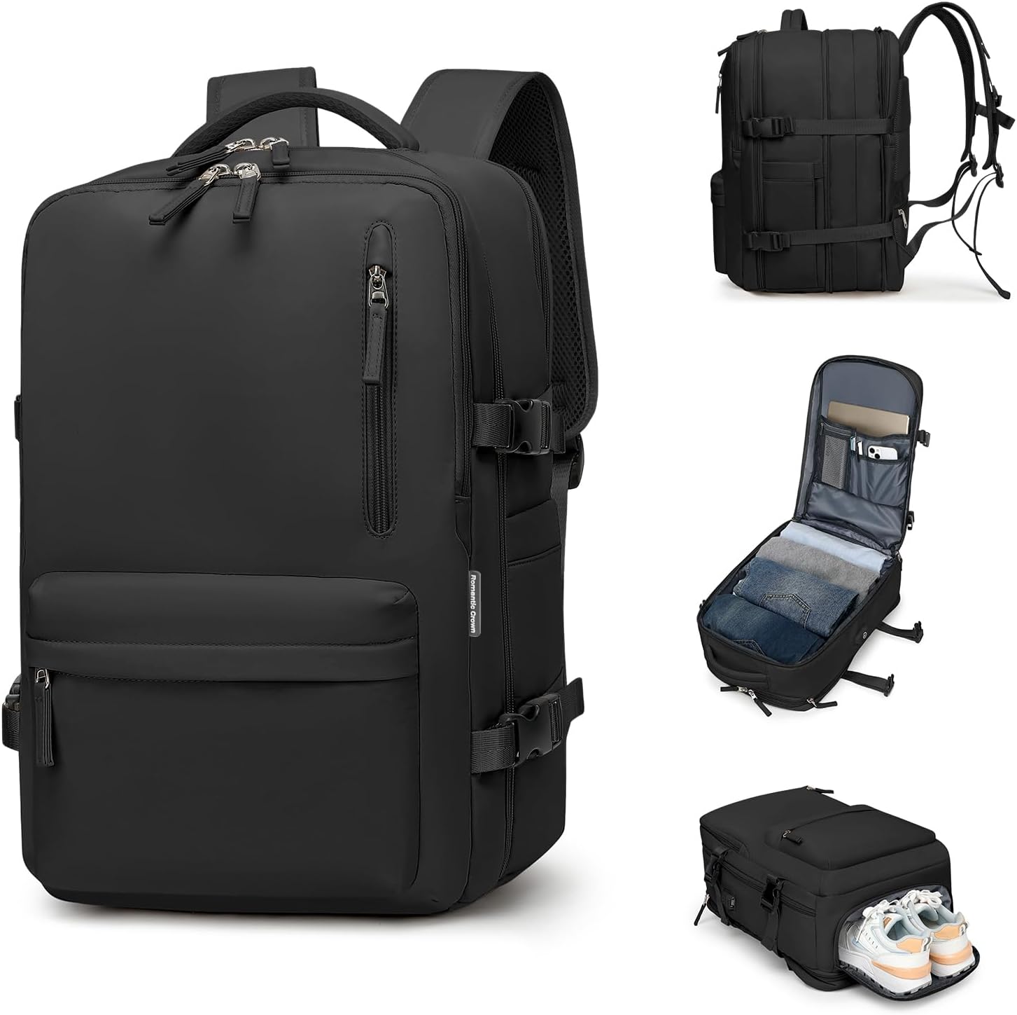 Cabe tudo: notebook, roupa e mais espaço quando precisar