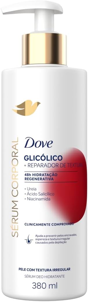 Dove Hidratante Sérum Corporal Glicólico + Reparador de Textura 380ml