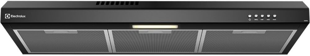 Electrolux DE8SB Depurador de Ar de Embutir Preto 80 cm x 45 cm x 85 cm com Luz LED e Filt