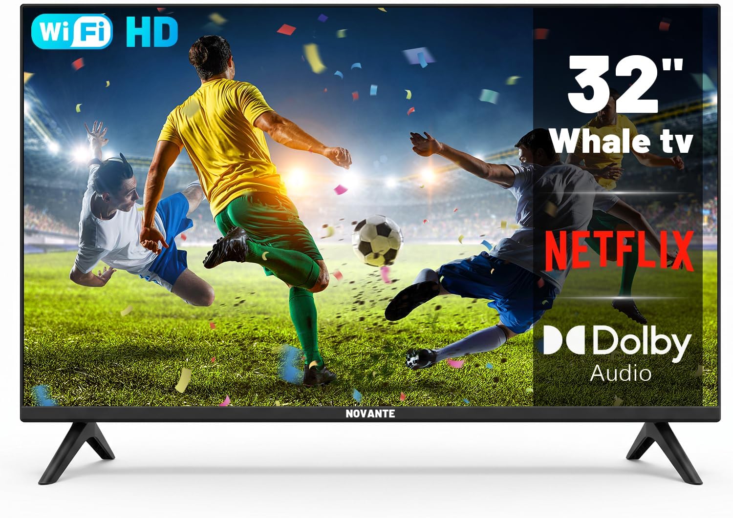 Smart TV 32 Polegadas, Whale 10.0, LED HD ReadY