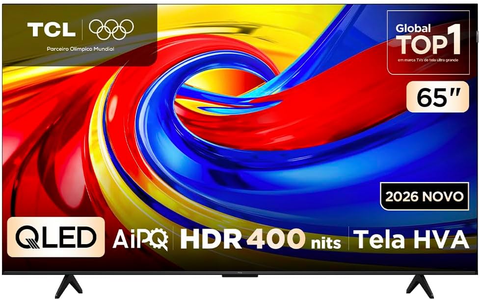 Smart TV TCL 65 Polegadas QLED 4K