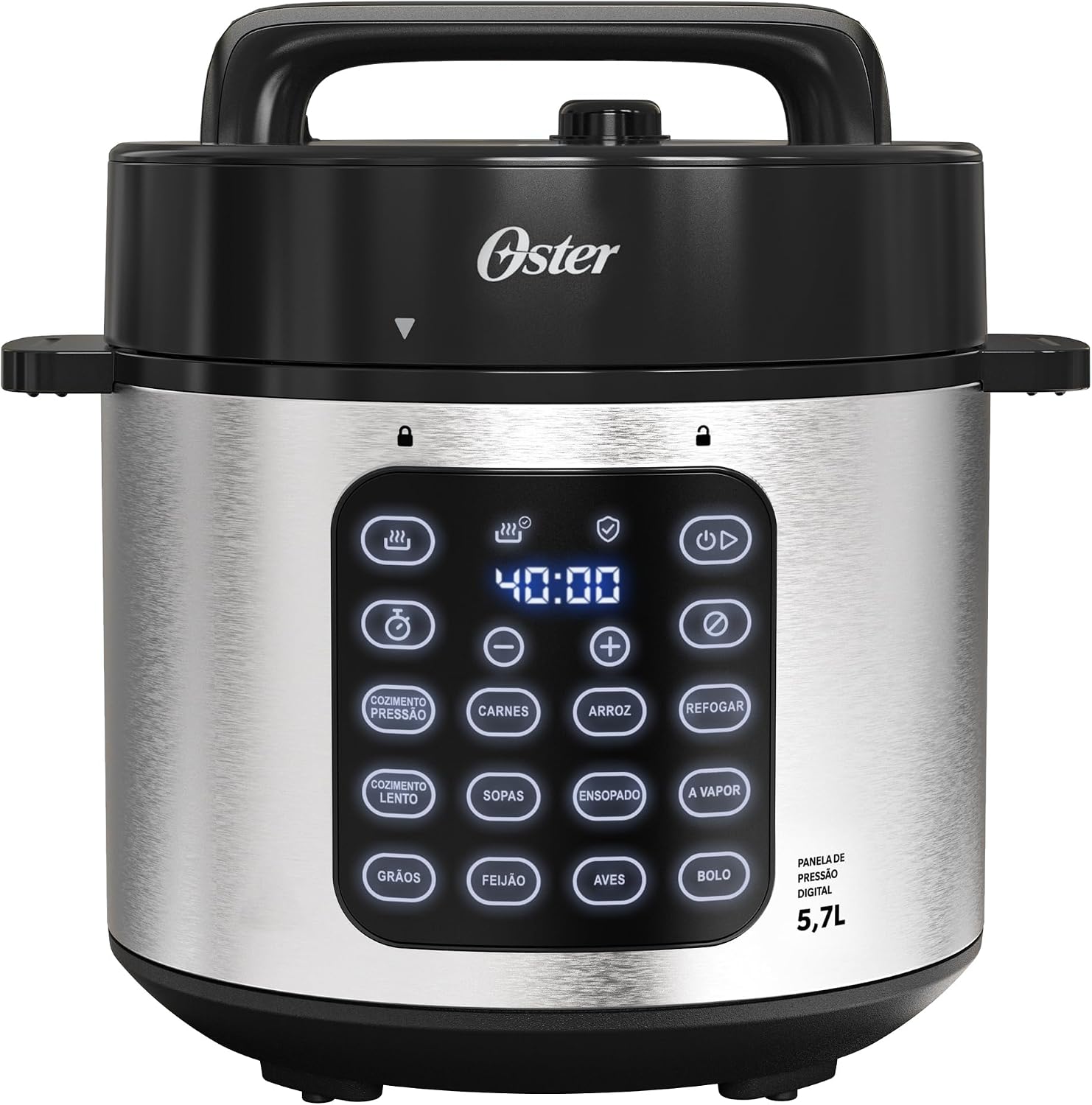 Panela de Pressão Elétrica Digital 5,7L Oster - 127V