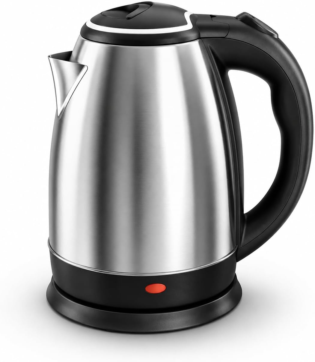 Chaleira Elétrica 1.8 Litros Inox Desligamento Automatico Cor Aço 110V