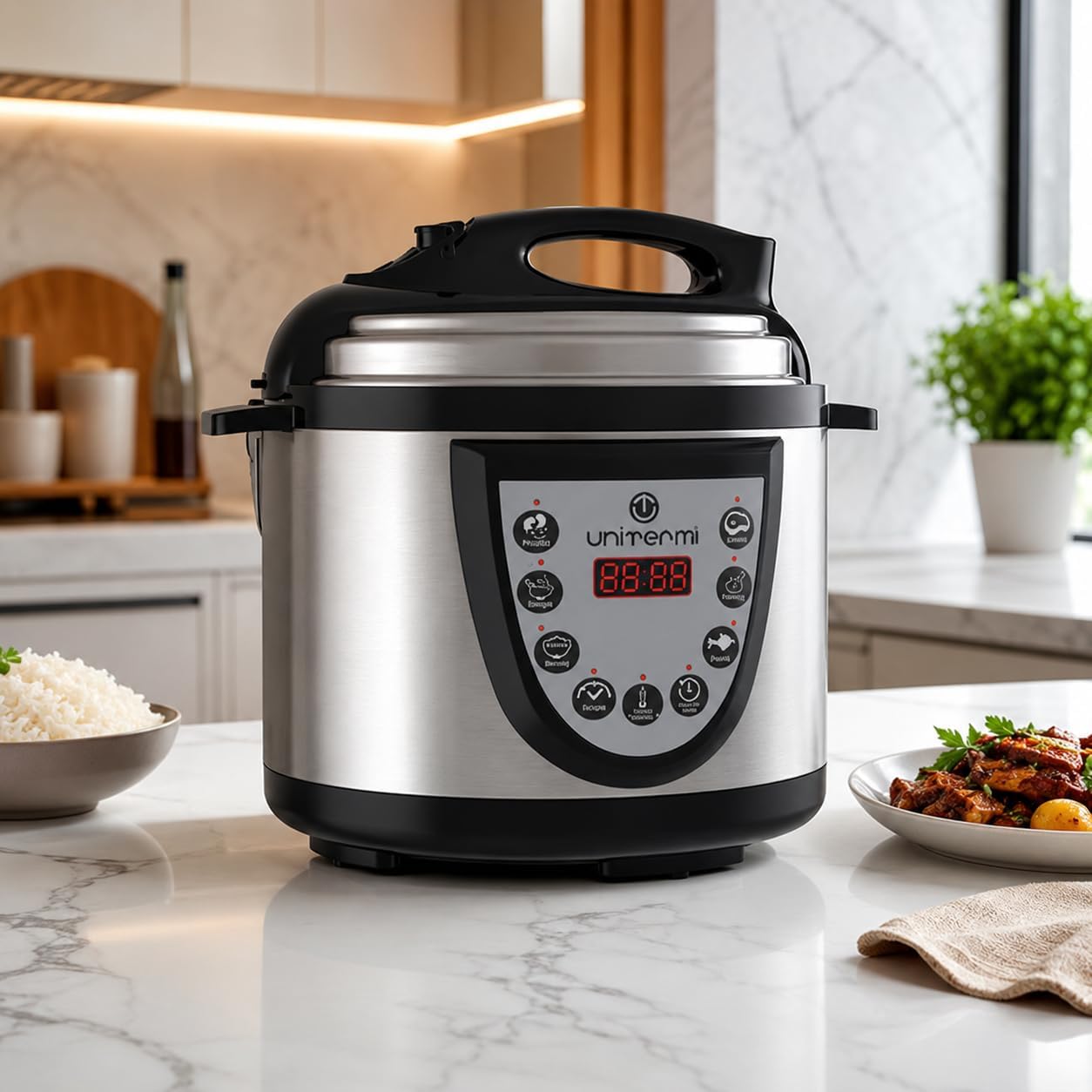 Panela de Pressão Elétrica Digital 4L 110V