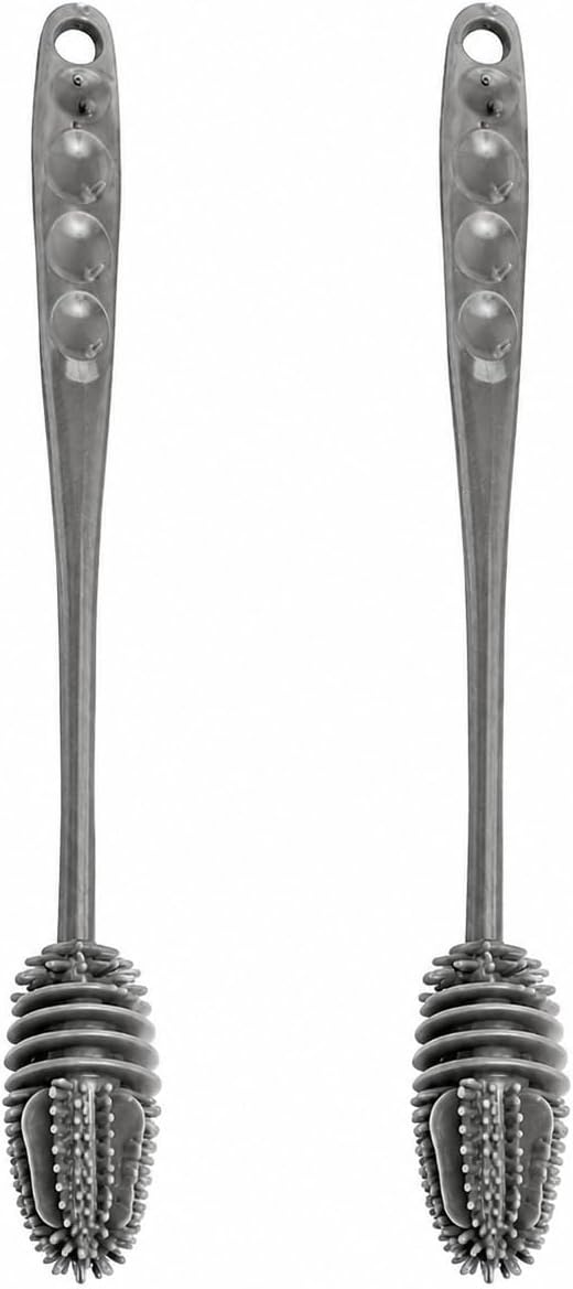 ✅ Escova de silicone para garrafas