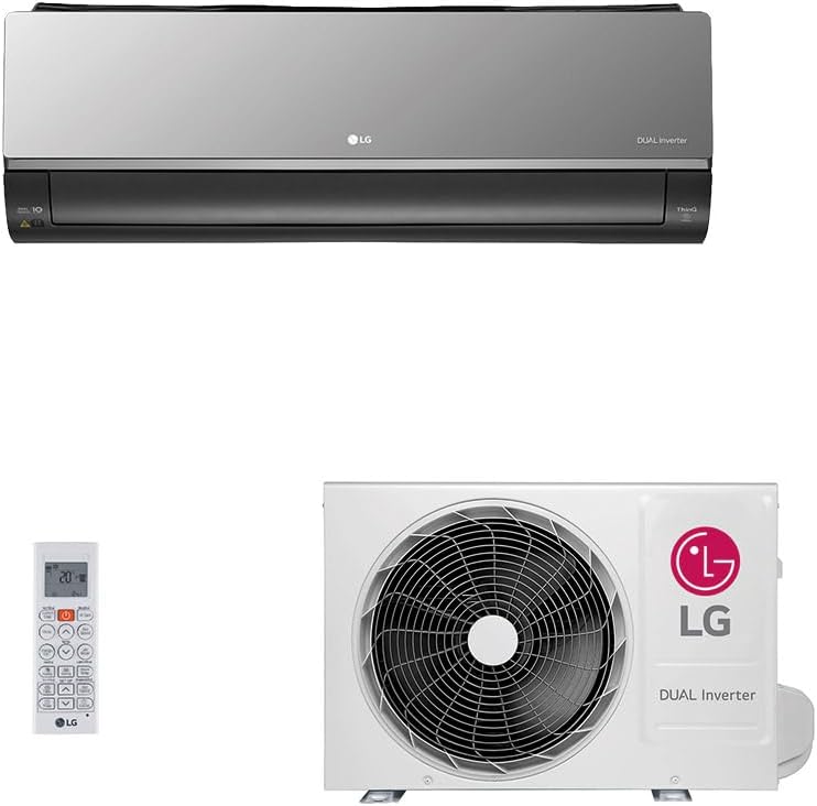 Ar-Condicionado LG AI DUAL Inverter Voice ARTCOOL 12.000 BTUs R-32 Só Frio 220V
