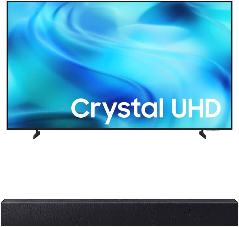 Samsung Combo Smart TV 70" Crystal UHD 4K 2026 + Soundbar Samsung HW-B400F