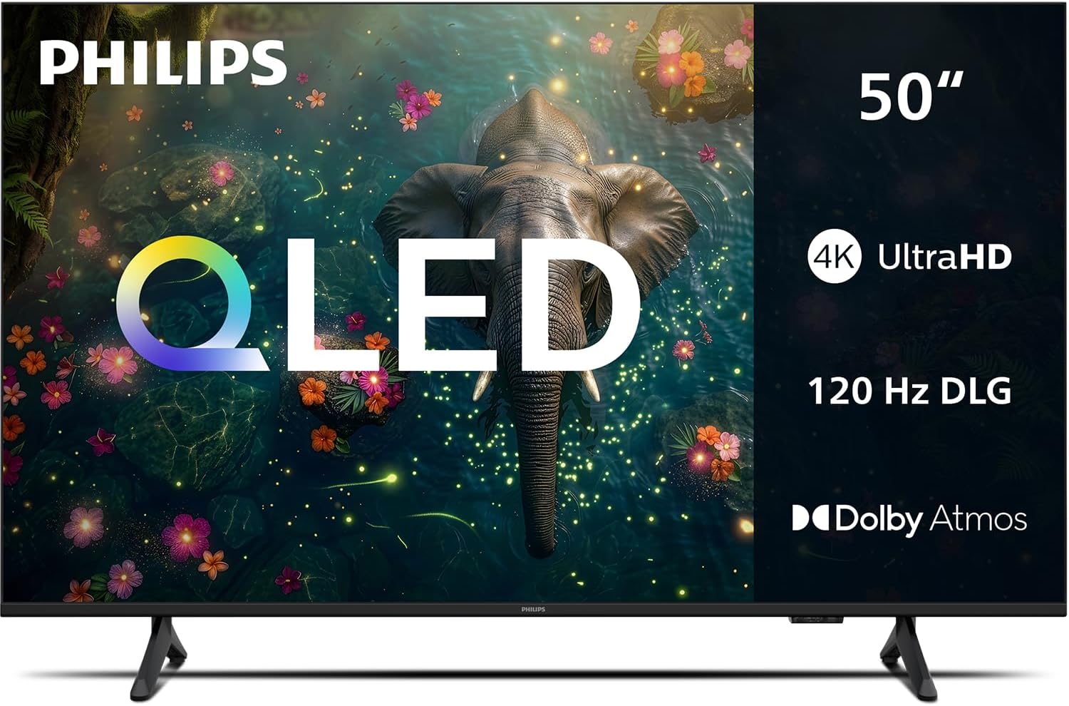 Smart TV Philips 50" 4K QLED 50PQG7811/78 Comando de Voz Bluetooth