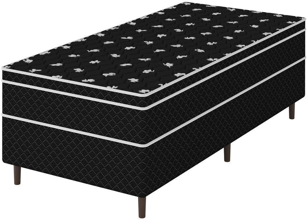 Umaflex - Cama Box Conjugada Solteiro de Espuma 88x52x188cm Carol