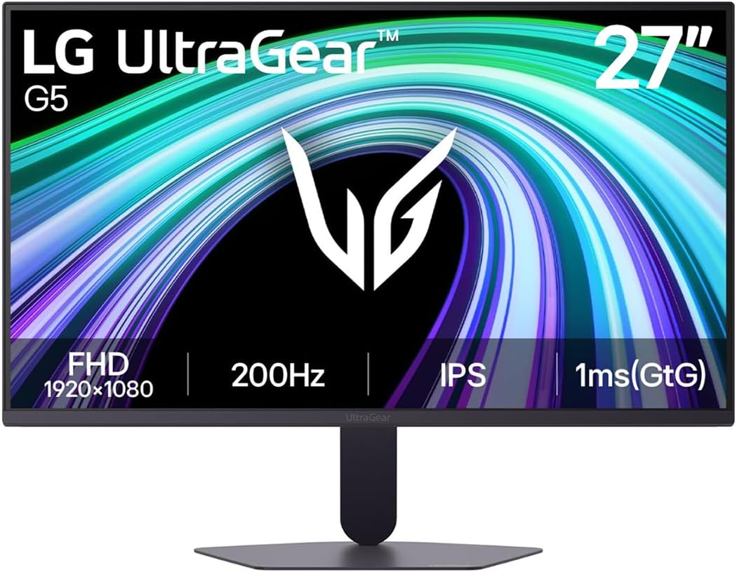 🔥Monitor LG UltraGear™ -Tela IPS de 27”, 200Hz, 1ms (GtG), NVIDIA G-SYNC e AMD FreeSync P