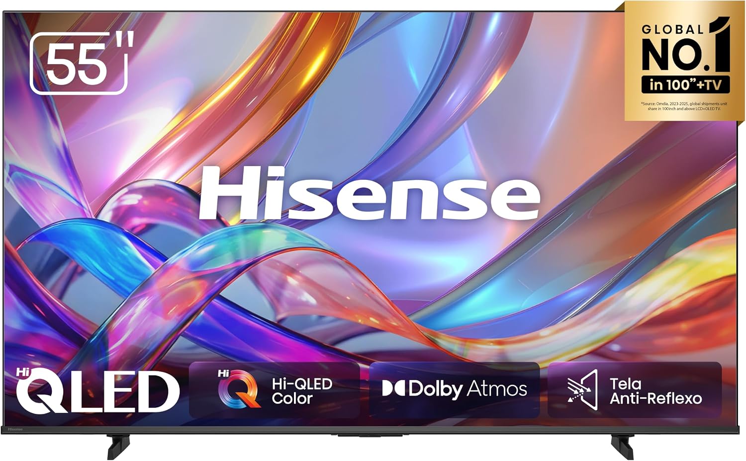 Hisense Smart TV 4K Hi-QLED 55" Polegadas