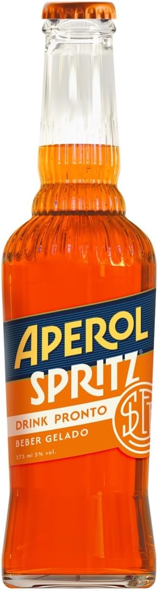 Aperol Spritz Pronto Bebida Alcoólica Mista Gaseificada Garrafa 275ml
