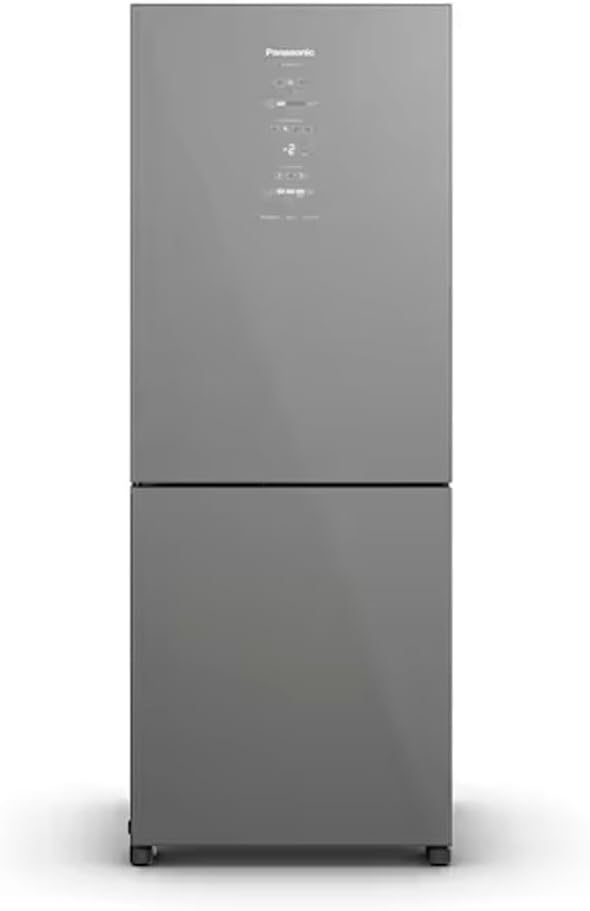 Geladeira Panasonic Frost Free Inverter 467L Diamond Glass Bivolt