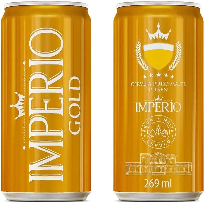 Cerveja Imperio Gold 269ml