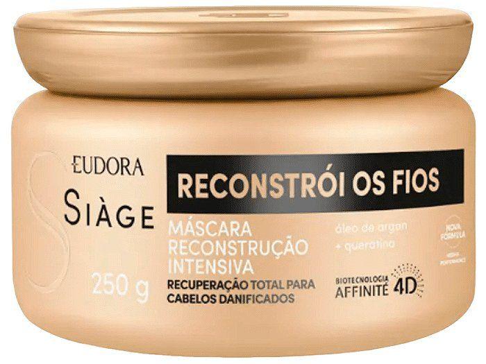 Máscara Capilar Eudora Siàge Reconstrói os Fios 250g