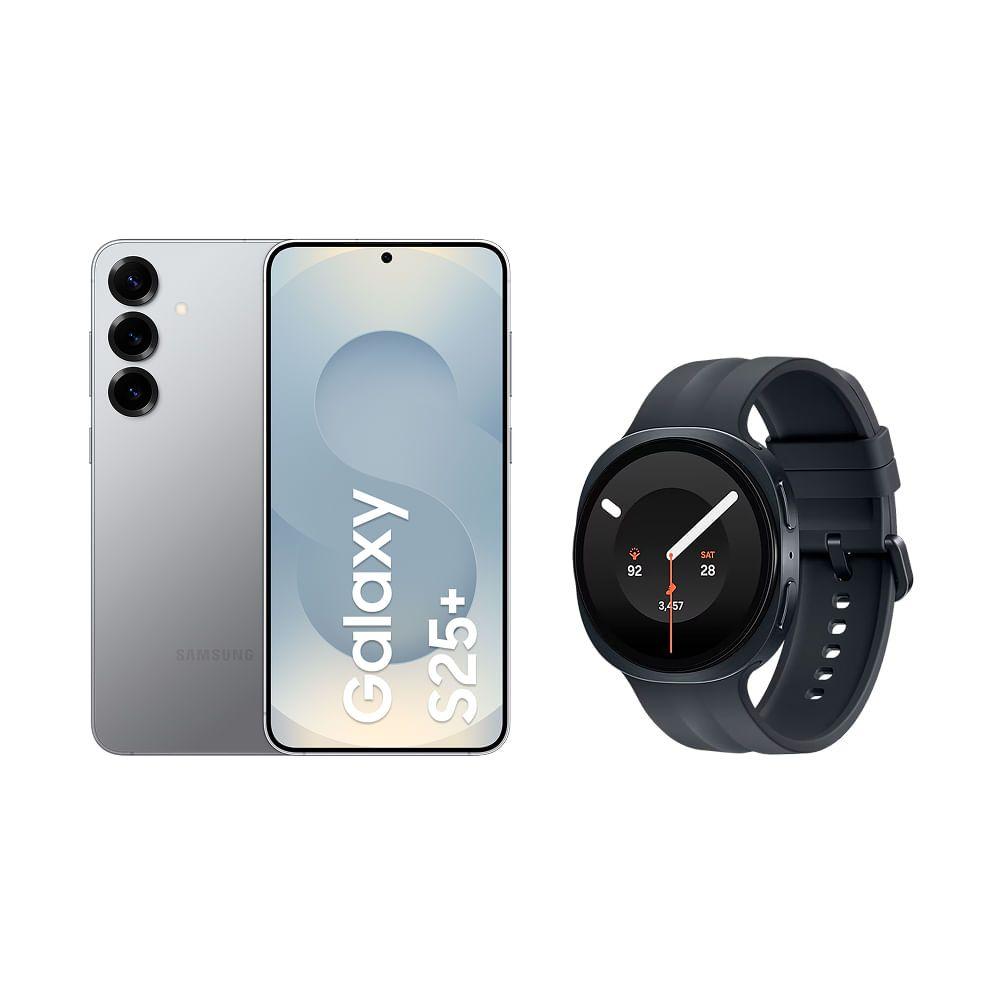 Samsung S25 PLUS (512GB) - Prata + Watch9 BT 44 mm - Grafite