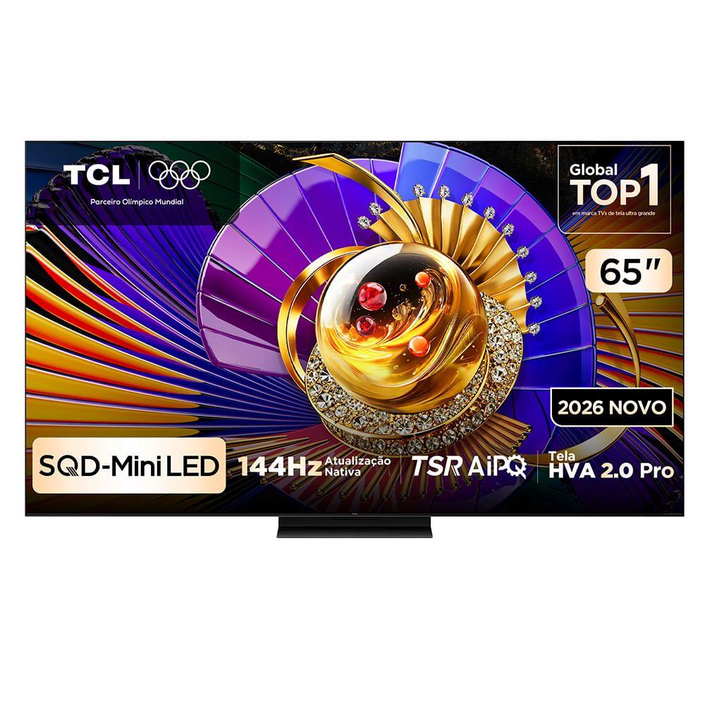 Smart TV 4K TCL TOP Premium SQD-Mini LED 65” Dolby Vision, 144Hz, Google TV (65C7L)
