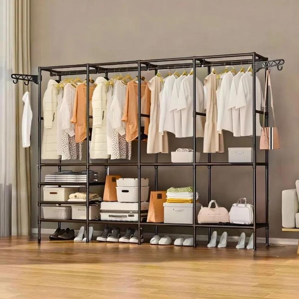 ✅ Arara Closet Cabideiro Sapateira Multiuso