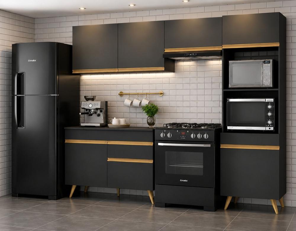 ✅ Multimóveis Cozinha Compacta Veneza ML3868