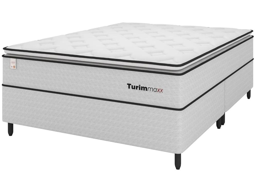 ✅ Cama Box Queen Plumatex