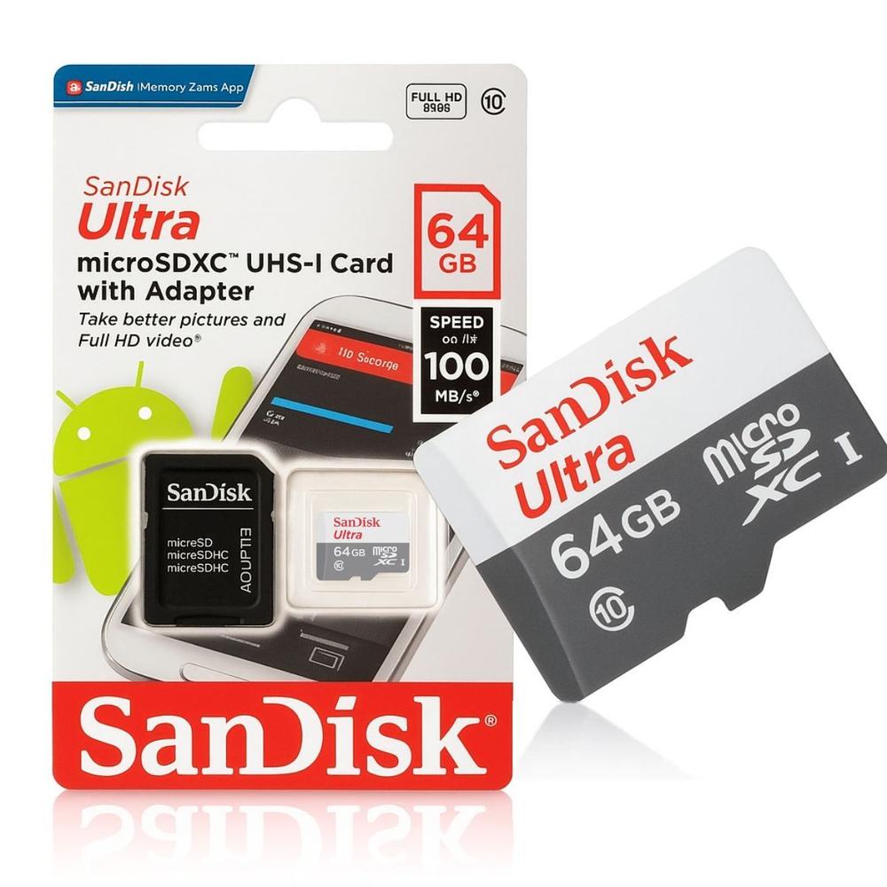 Cartão Micro SD Sandisk Ultra