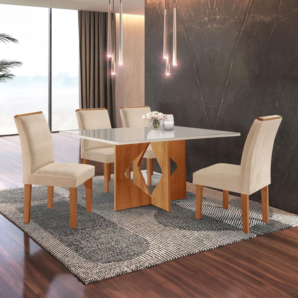 Conjunto Mesa Dakota e Cadeiras Yescasa