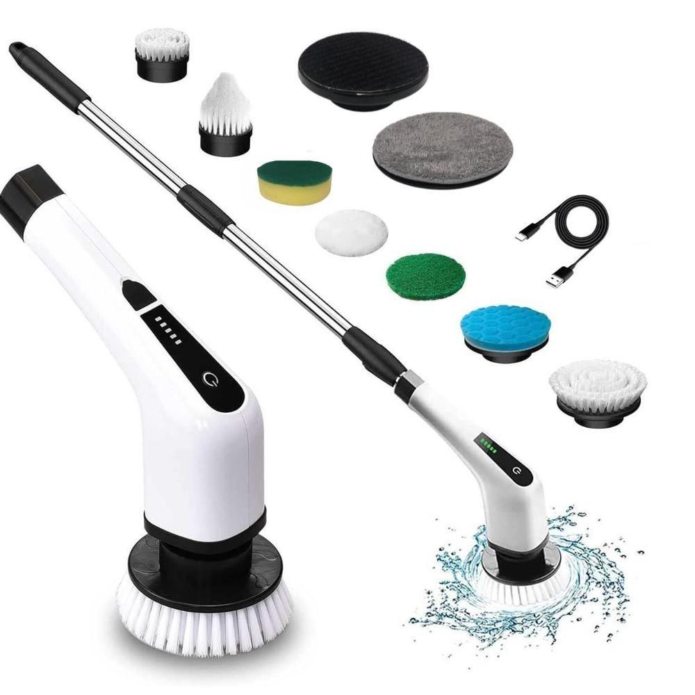 Mop Elétrico Giratório Multifuncional Recarregável