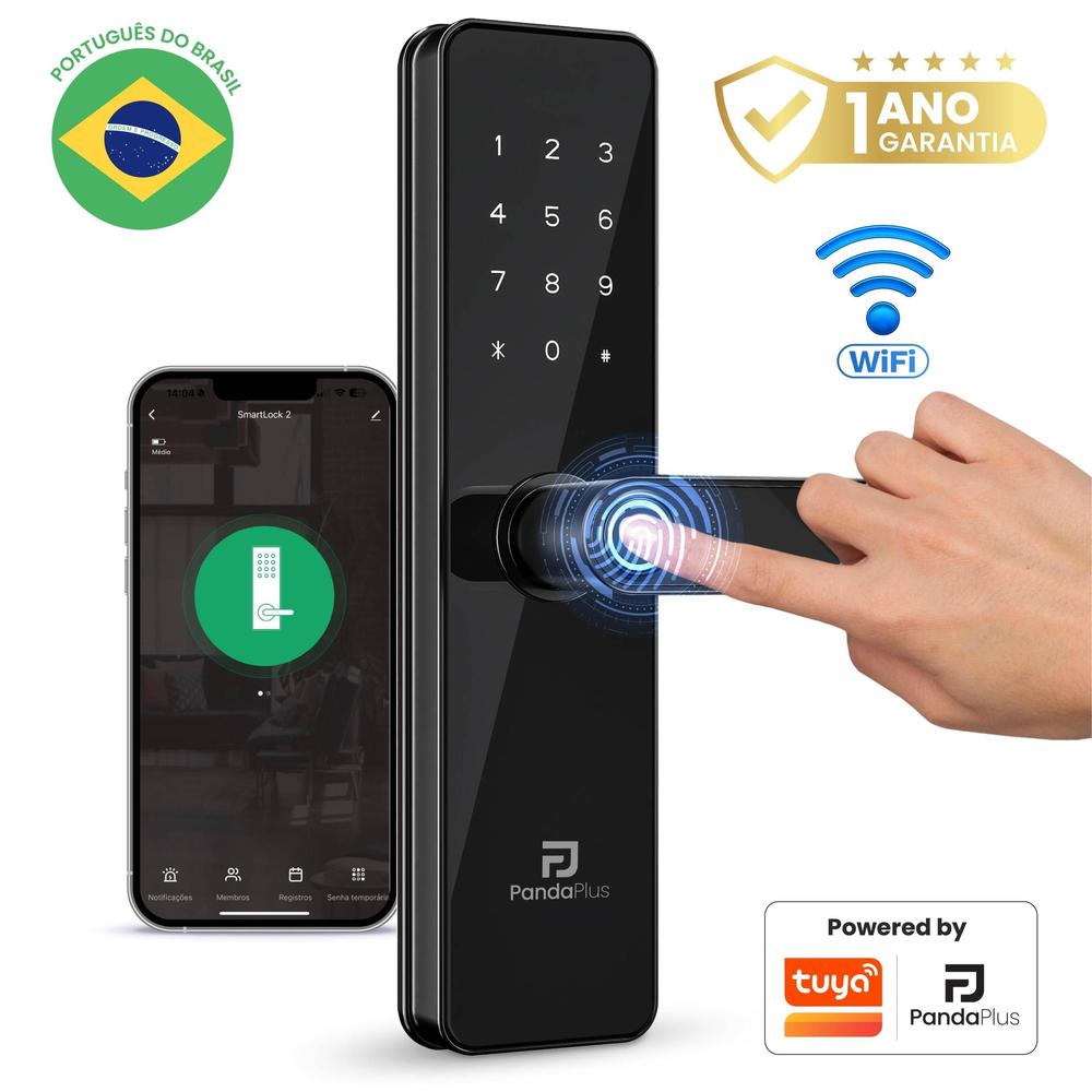 Fechadura Panda Plus Tuya Smart