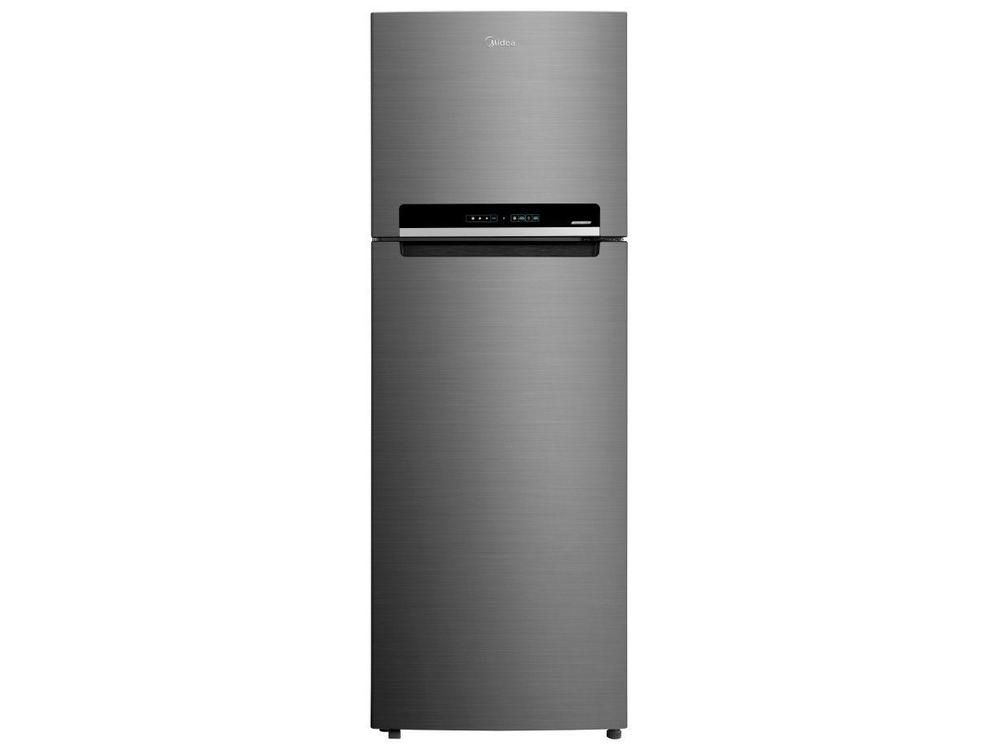 Geladeira Midea Duplex Inox 394L