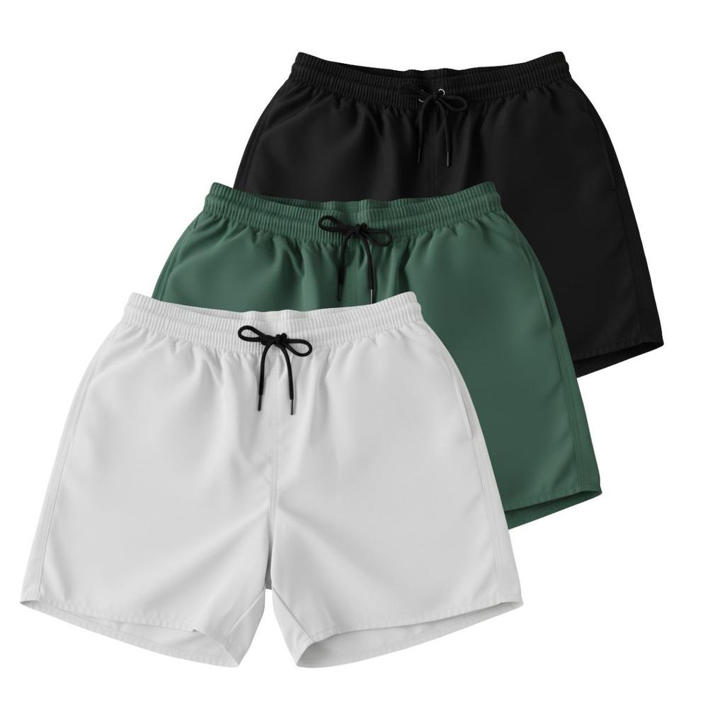 Kit 3 Bermudas Dry Fit