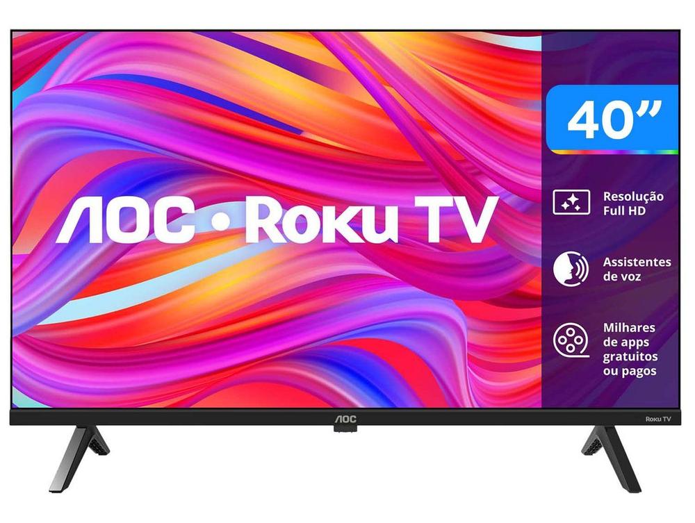 Smart TV 40 AOC Roku TV