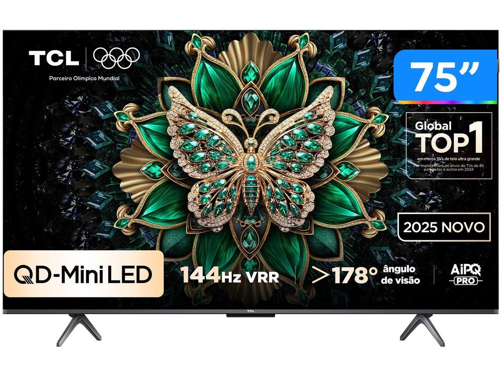 Smart TV TCL QD-Mini LED 75C6K
