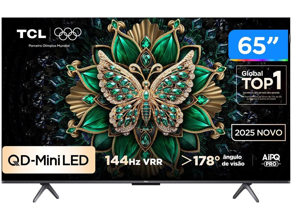 ✅ Smart TV TCL MiniLED 65C6K