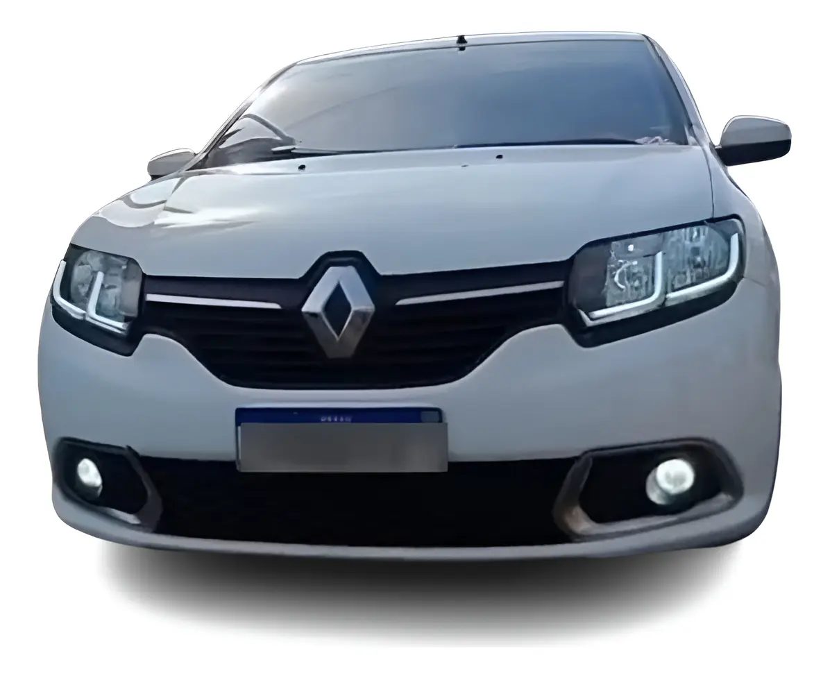 Angel Eyes Olho De Anjo Led Drl Diurno P/ Logan Sandero