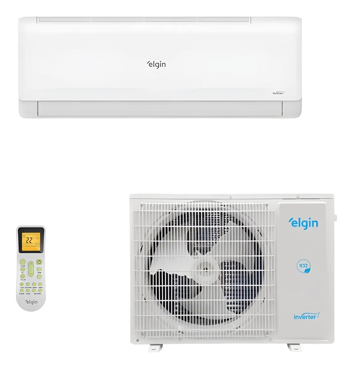 Ar-condicionado Hw Inverter Eco Ii Wifi Elgin 12k R32 Fr 220