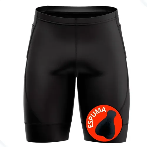 Bermuda Ciclismo Masculina Spinning Bolso Lateral